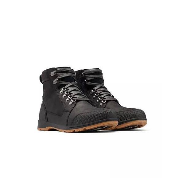 Sorel Men’s Size 10 Black Ankeny II Urban Adventurer Waterproof Boot - Picture 1 of 6